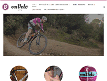 Tablet Screenshot of onvelocycling.com